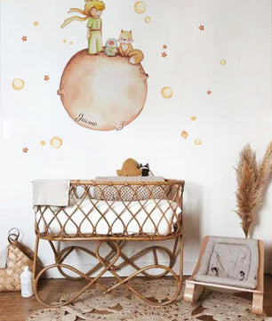 Vinilos decorativos Adhesivos infantiles de Pared el principito 1 niño (0040)