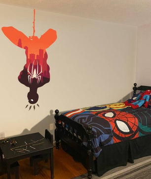 Vinilos decorativos Adhesivos infantiles de pared spiderman modelo 6 niño