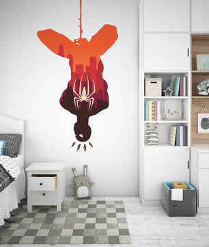 Vinilos decorativos Adhesivos infantiles de pared spiderman modelo 6 niño