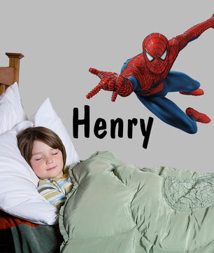 Vinilos decorativos Adhesivos infantiles de pared de spiderman modelo 14 niño