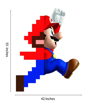 Vinilos decorativos Adhesivos infantiles de Pared mario bros 10 niño