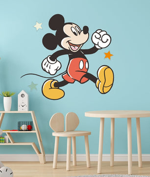 Vinilos decorativos Adhesivos infantilesde Pared mickey mouse niño 1