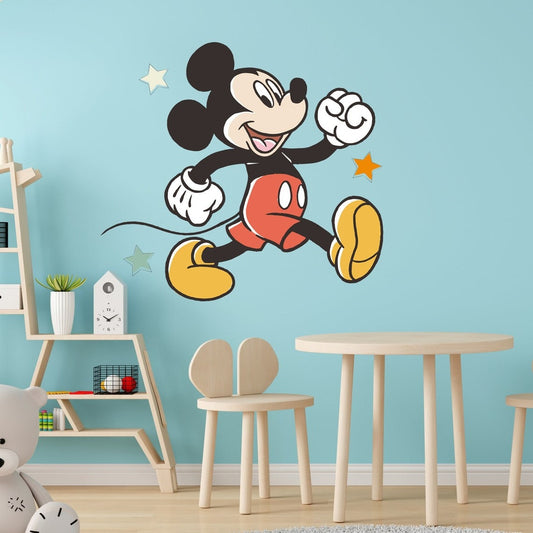 Vinilos decorativos Adhesivos infantilesde Pared mickey mouse niño 1