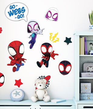 Vinilos decorativos Adhesivos infantiles de pared spiderman modelo 10 niño