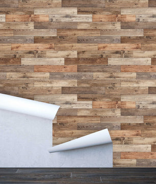 Papel para paredes  Tablones de Madera