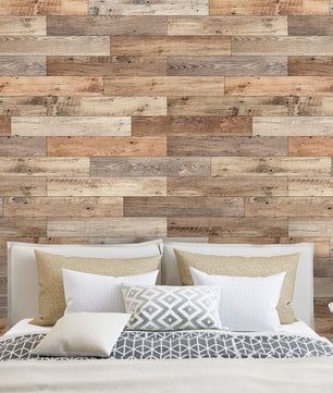 Papel para paredes  Tablones de Madera