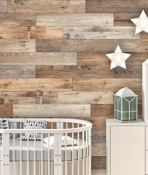 Papel para paredes  Tablones de Madera