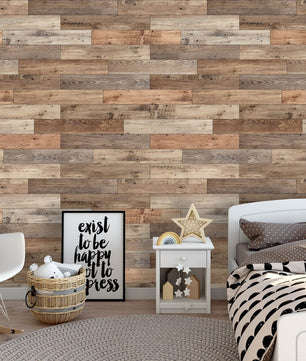 Papel para paredes  Tablones de Madera