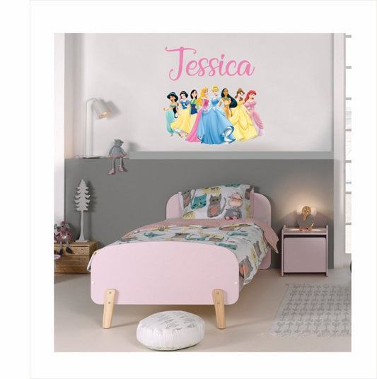 Vinilos decorativos Adhesivos infantiles de Pared princesas 6