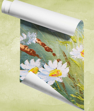 Papel para paredes Paisajes 8 pradera de acuarela
