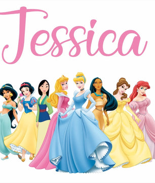 Vinilos decorativos Adhesivos infantiles de Pared princesas 6