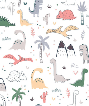 Papel para paredes Mosaico jurassico