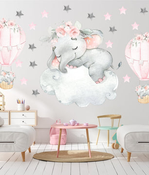 Vinilos decorativos Adhesivos infantiles de Pared  Conjunto para niñas