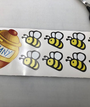 Vinilos decorativos Adhesivos infantiles de Pared  Winnie the Pooh 9