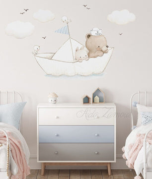 Vinilos decorativos Adhesivos infantiles de pared conjunto para niño