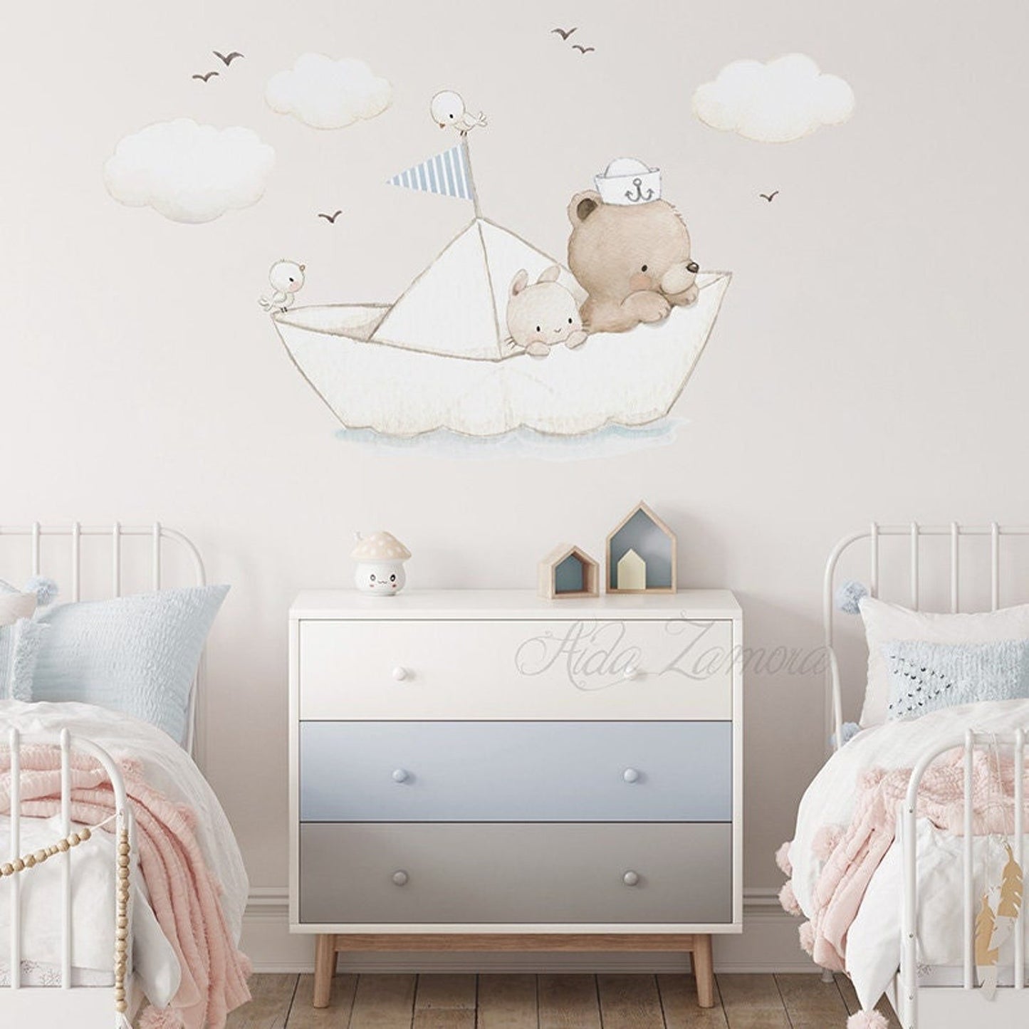 Vinilos decorativos Adhesivos infantiles de pared conjunto para niño