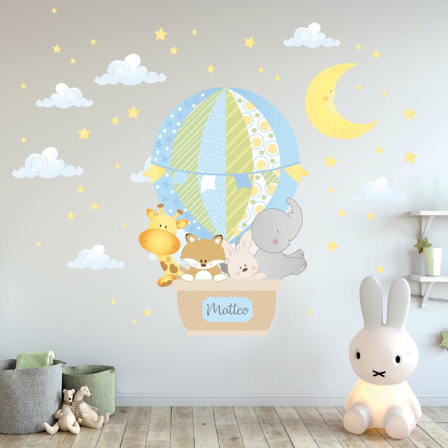 Vinilos decorativos Adhesivos infantiles de pared conjunto para niño