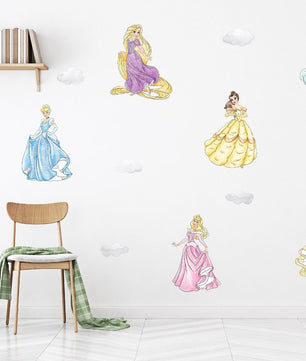 Vinilos decorativos Adhesivos infantiles de Pared princesas 5
