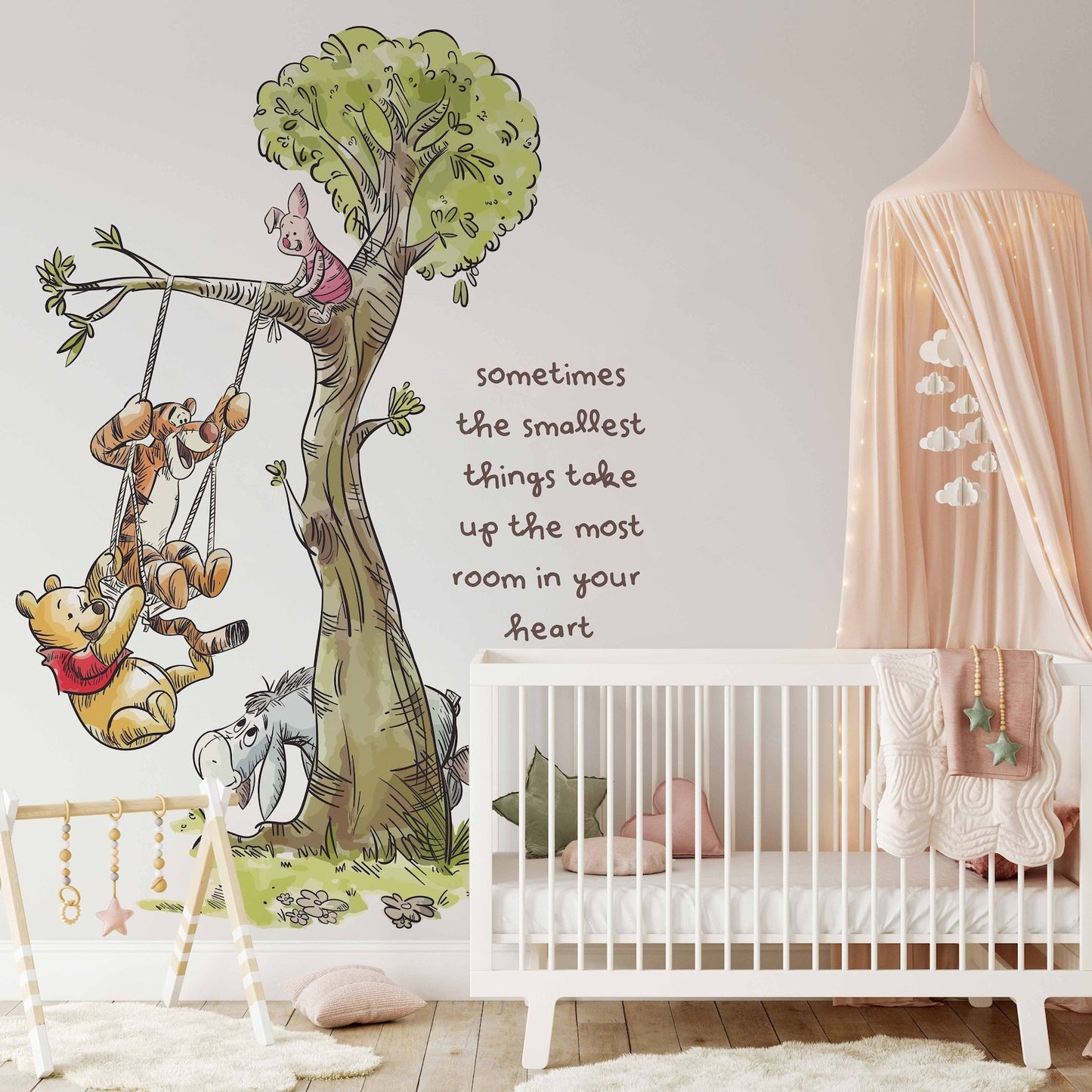 Vinilos decorativos Adhesivos infantiles de Pared  Winnie the Pooh 2