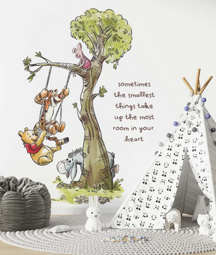 Vinilos decorativos Adhesivos infantiles de Pared  Winnie the Pooh 2