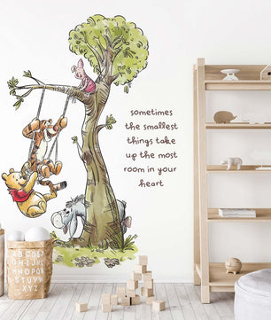Vinilos decorativos Adhesivos infantiles de Pared  Winnie the Pooh 2