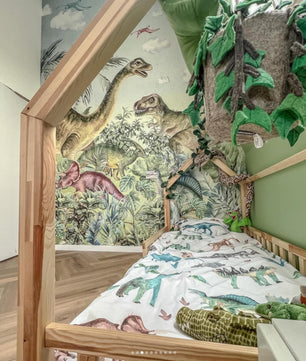 Papel para paredes Jungla jurassica