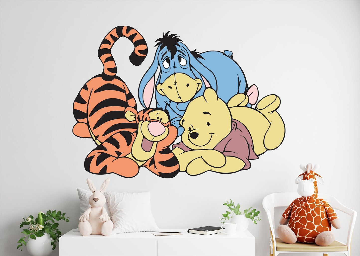 Vinilos decorativos Adhesivos infantiles de Pared  Winnie the Pooh 12