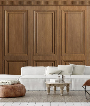 Papel para paredes Paneles de madera vintage