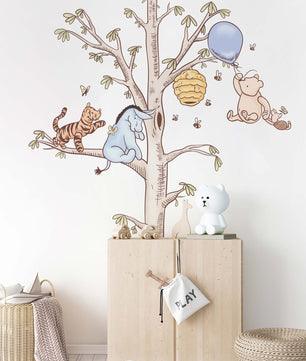 Vinilos decorativos Adhesivos infantiles de Pared  Winnie the Pooh 3