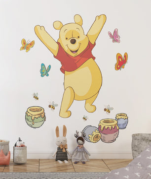 Vinilos decorativos Adhesivos infantiles de Pared  Winnie the Pooh 1