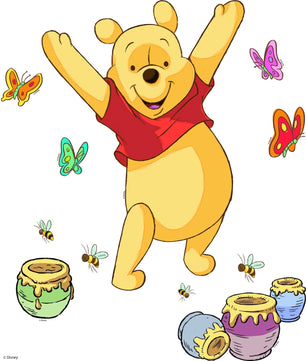 Vinilos decorativos Adhesivos infantiles de Pared  Winnie the Pooh 1