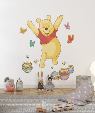 Vinilos decorativos Adhesivos infantiles de Pared  Winnie the Pooh 1