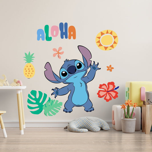 Vinilos decorativos Adhesivos infantiles de Pared  Stitch 2