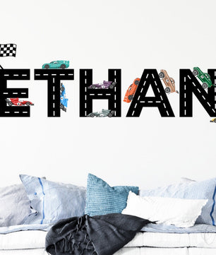 Vinilos decorativos Adhesivos infantiles de Pared Carro 3