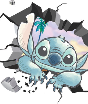 Vinilos decorativos Adhesivos infantiles de Pared  Stitch