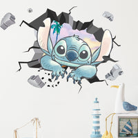 Vinilos decorativos Adhesivos infantiles de Pared  Stitch