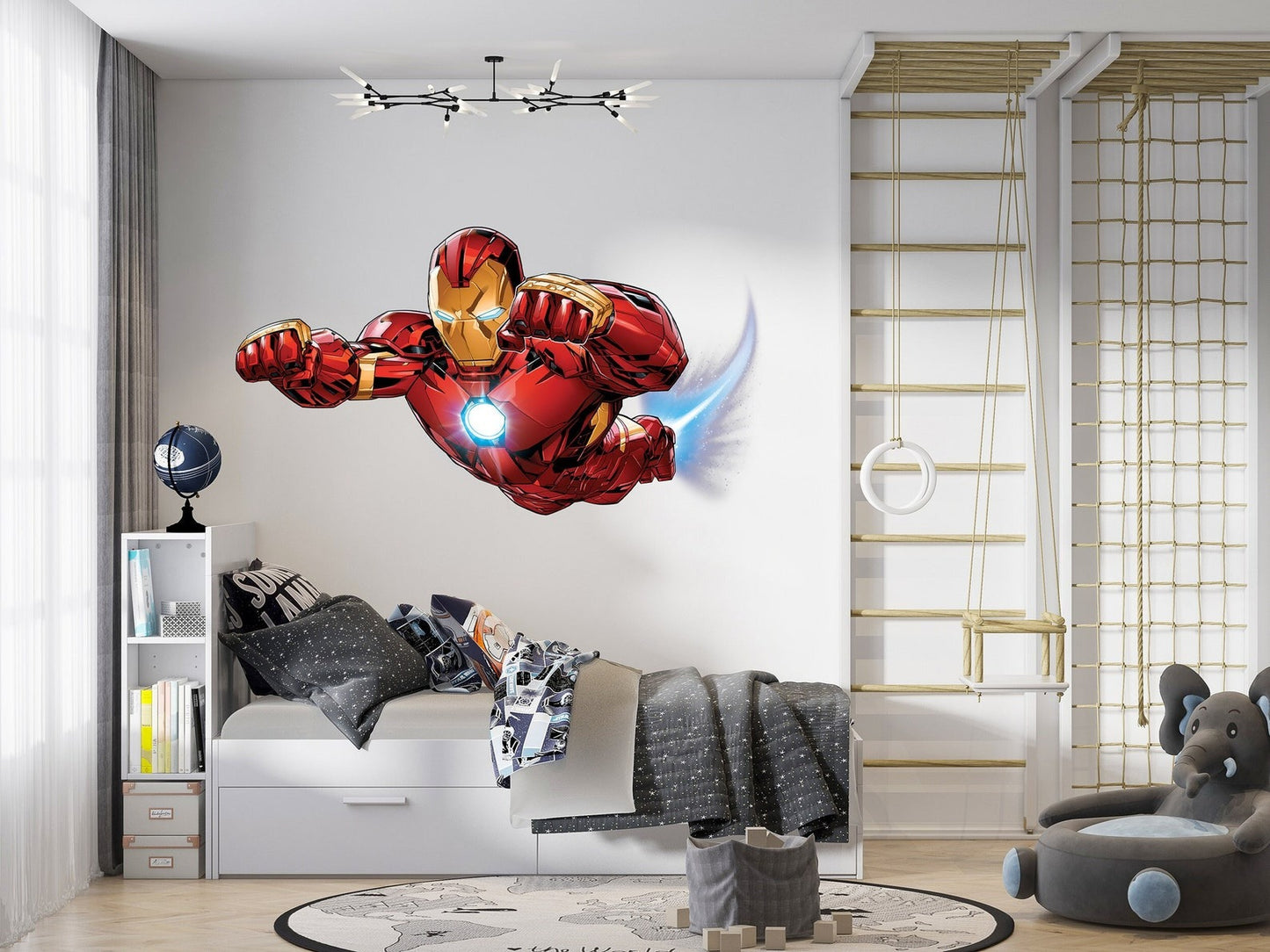 Vinilos decorativos Adhesivos infantiles de pared los vengadores 7