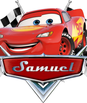 Vinilos decorativos Adhesivos infantiles de Pared Carro 5 cars