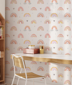 Papel para paredes Mosaico Arcoiris