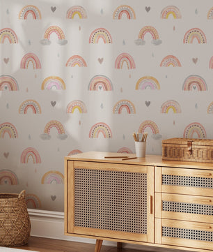 Papel para paredes Mosaico Arcoiris