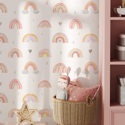 Papel para paredes Mosaico Arcoiris