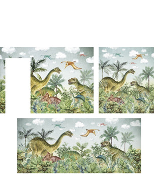 Papel para paredes Jungla jurassica