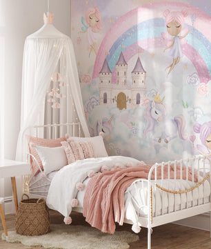 Papel para paredes Castillo Princesas y hadas