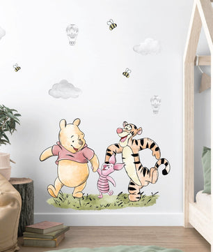 Vinilos decorativos Adhesivos infantiles de Pared  Winnie the Pooh