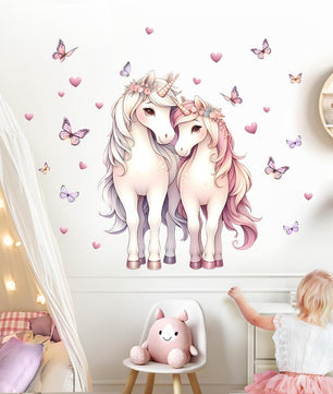 Vinilos decorativos Adhesivos infantiles de Pared  Conjunto para niñas