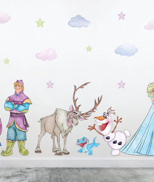 Vinilos decorativos Adhesivos infantiles de Pared frozen 3