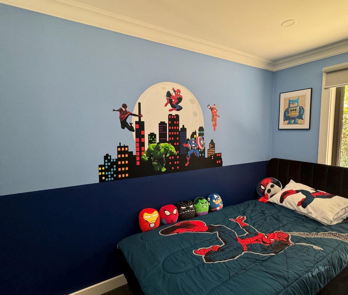 Vinilos decorativos Adhesivos infantiles de pared los vengadores 9