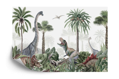 Papel para paredes Jungla jurassica 2