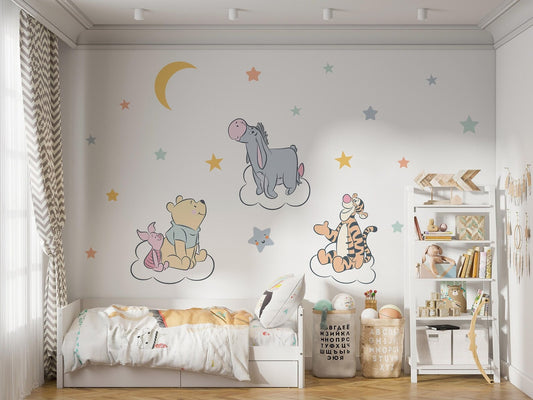 Vinilos decorativos Adhesivos infantiles de Pared  Winnie the Pooh 8