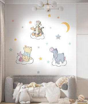 Vinilos decorativos Adhesivos infantiles de Pared  Winnie the Pooh 8
